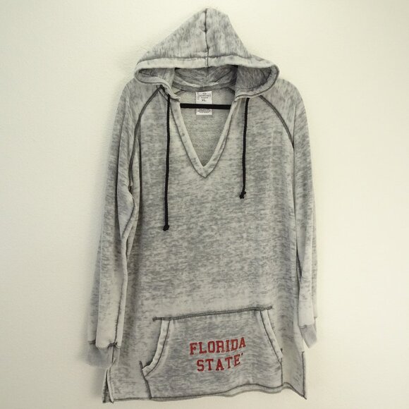 Florida State Emerson Street Collegiate Hood Pullover Sweatshirt Women's Large